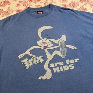 Vintage Early 2000s Trix are Fire Kids TNT cartoon graphic T Shirt!